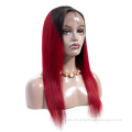2019 Hot Pink Orange Blue Red 613 Blond Color Wig Brazilian Virgin Human Hair Long Colored Lace Front Wig In Stock